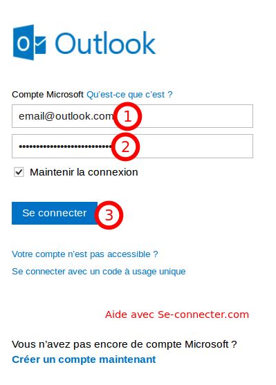 Comment se connecter à Hotmail